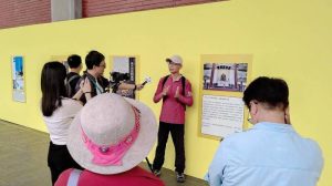 林士聘老師北歐式健走隊榮獲國父紀念館「跨時空對話」之「評審特別獎」